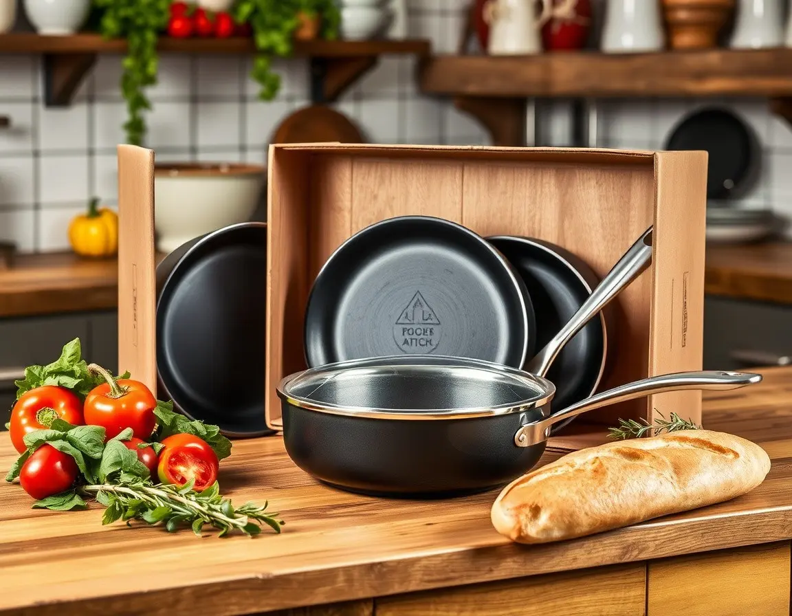 Batterie de Cuisine Antiadhésive