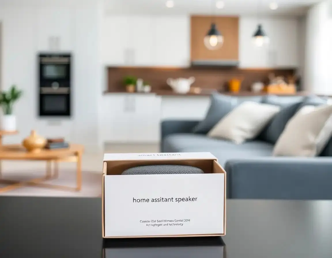 Enceinte assistant connecté