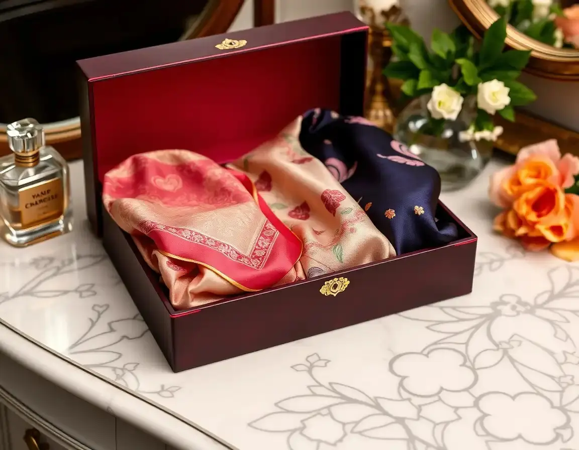 Écharpe en Soie Élégante