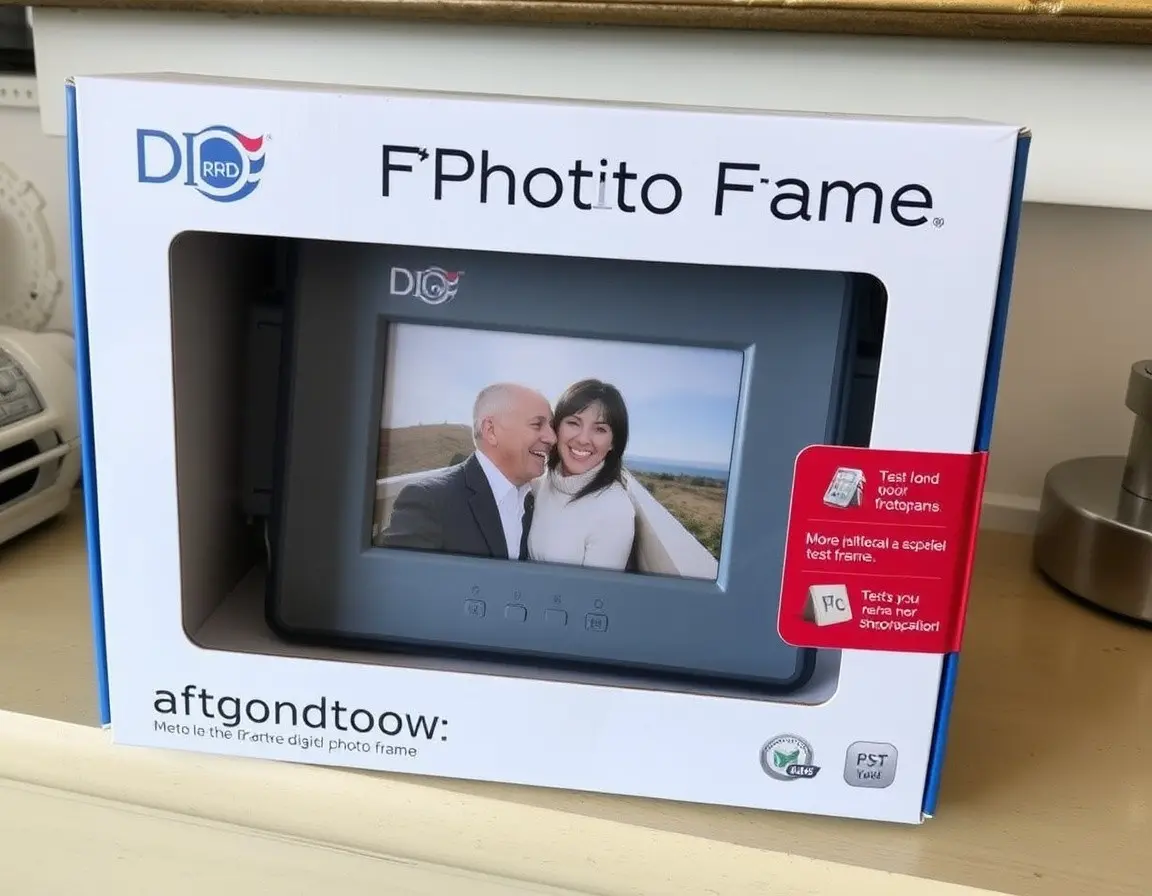 Cadre photo numérique compact