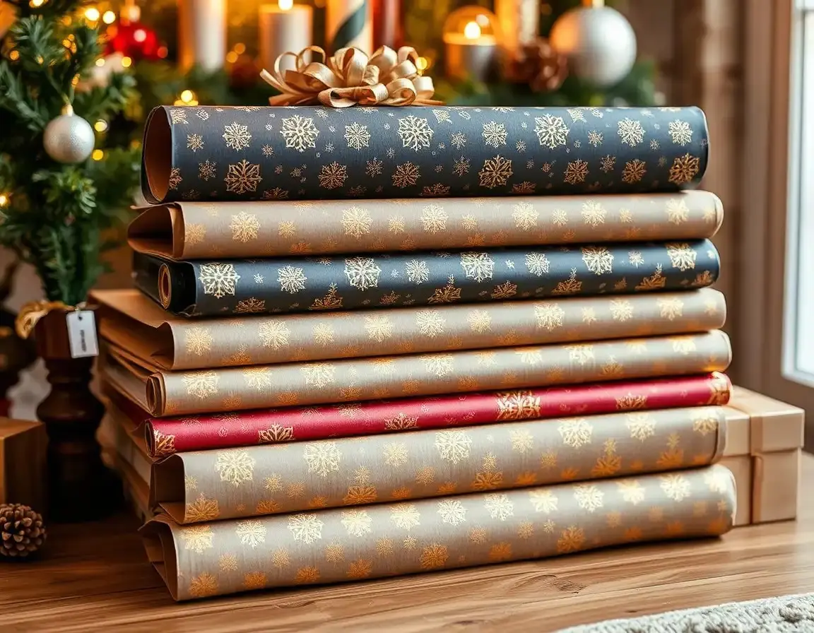 Rouleaux de Papier Kraft Luxe (5 Rouleaux)