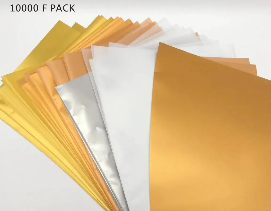 Lot de Papier de Soie Métallisé (100 feuilles)