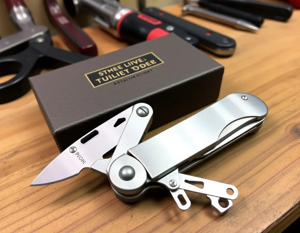 Couteau de Poche Multifonction
