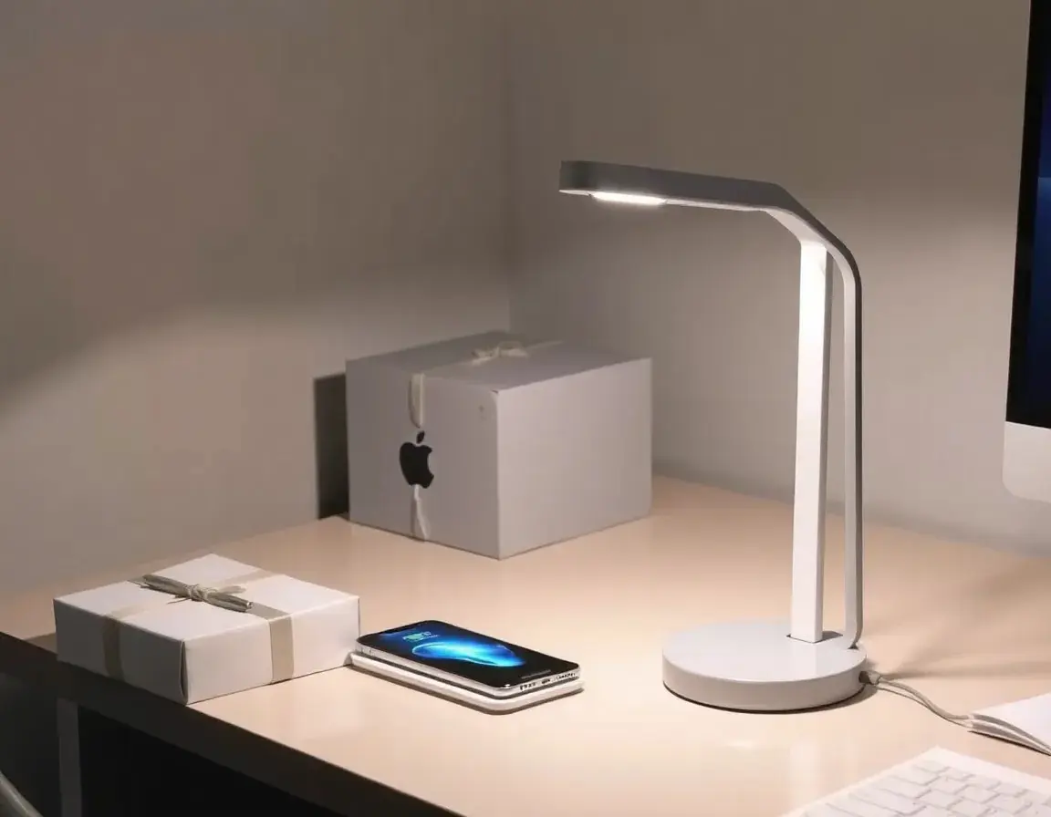Lampe de Bureau à Chargement Sans Fil