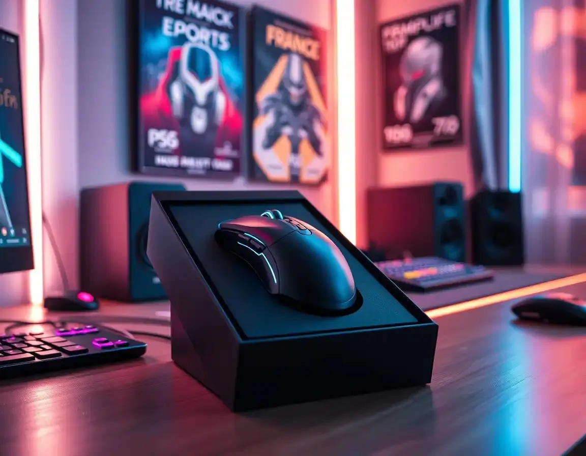 Souris gaming ergonomique