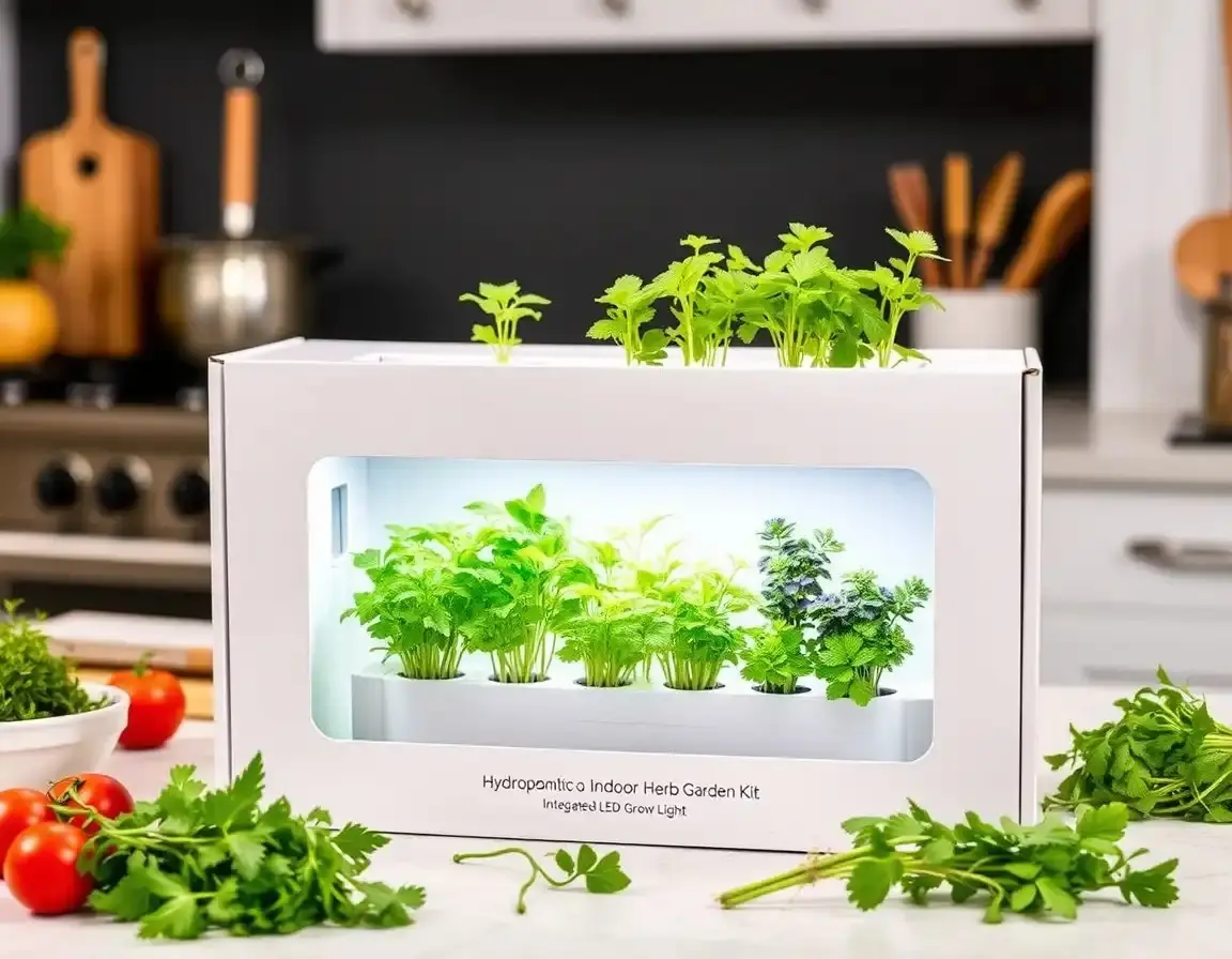 Jardin d'Herbes Intérieur Hydroponique