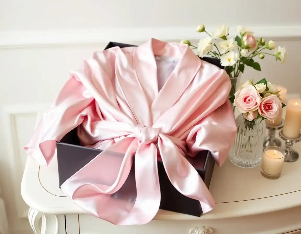 Robe Kimono en Pure Soie Luxueuse