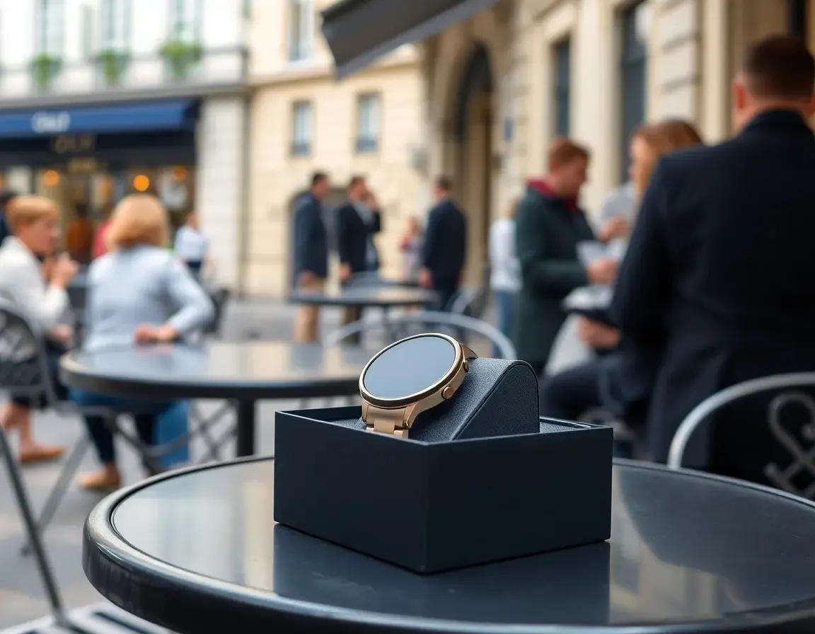 Montre connectée élégante pour femme