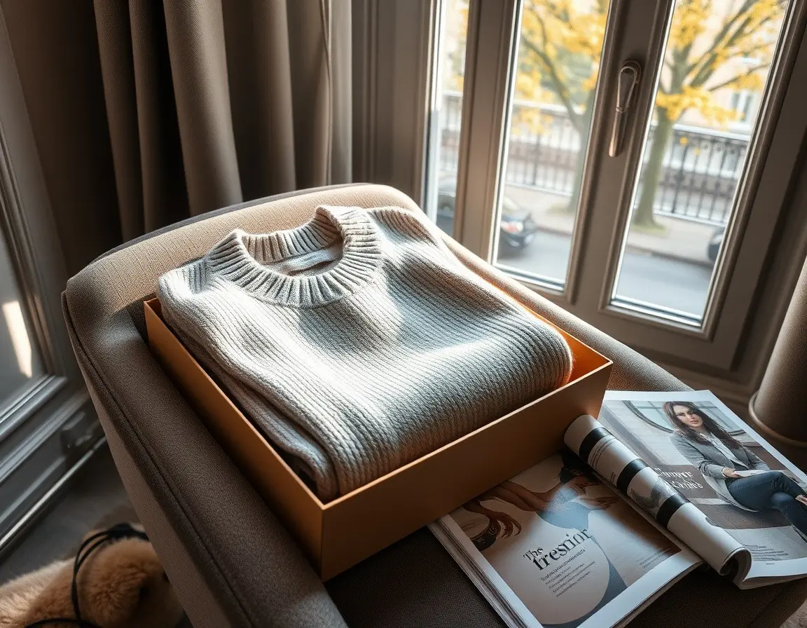 Pull en mélange Cachemire doux