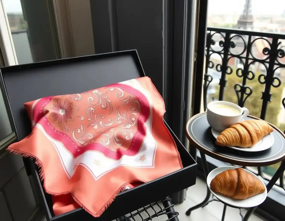 Foulard en Soie de Luxe coloré