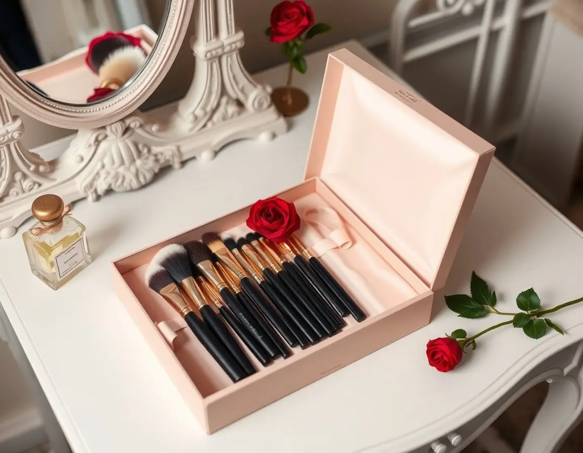 Kit de pinceaux de maquillage professionnel