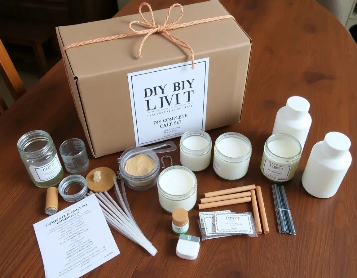 Kit de fabrication de bougies DIY