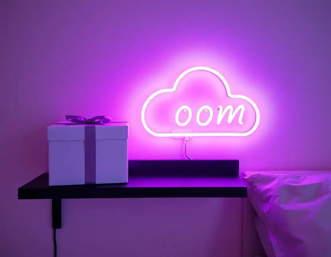 Enseigne au néon décorative pour chambre d'ado