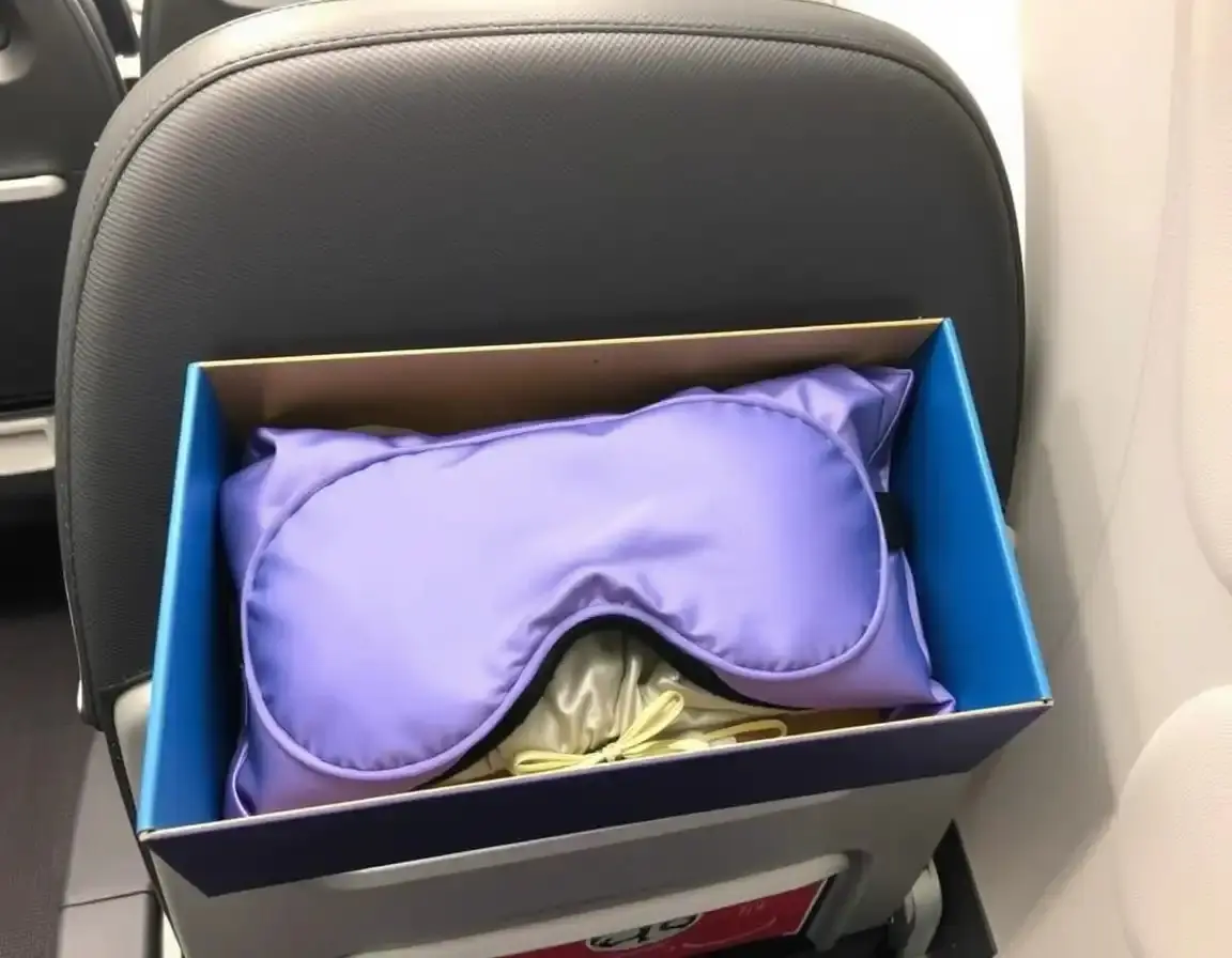Oreiller de voyage et masque de sommeil de qualité