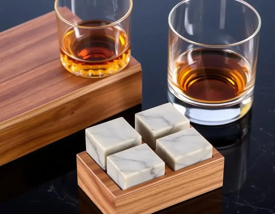Ensemble de pierres à whisky