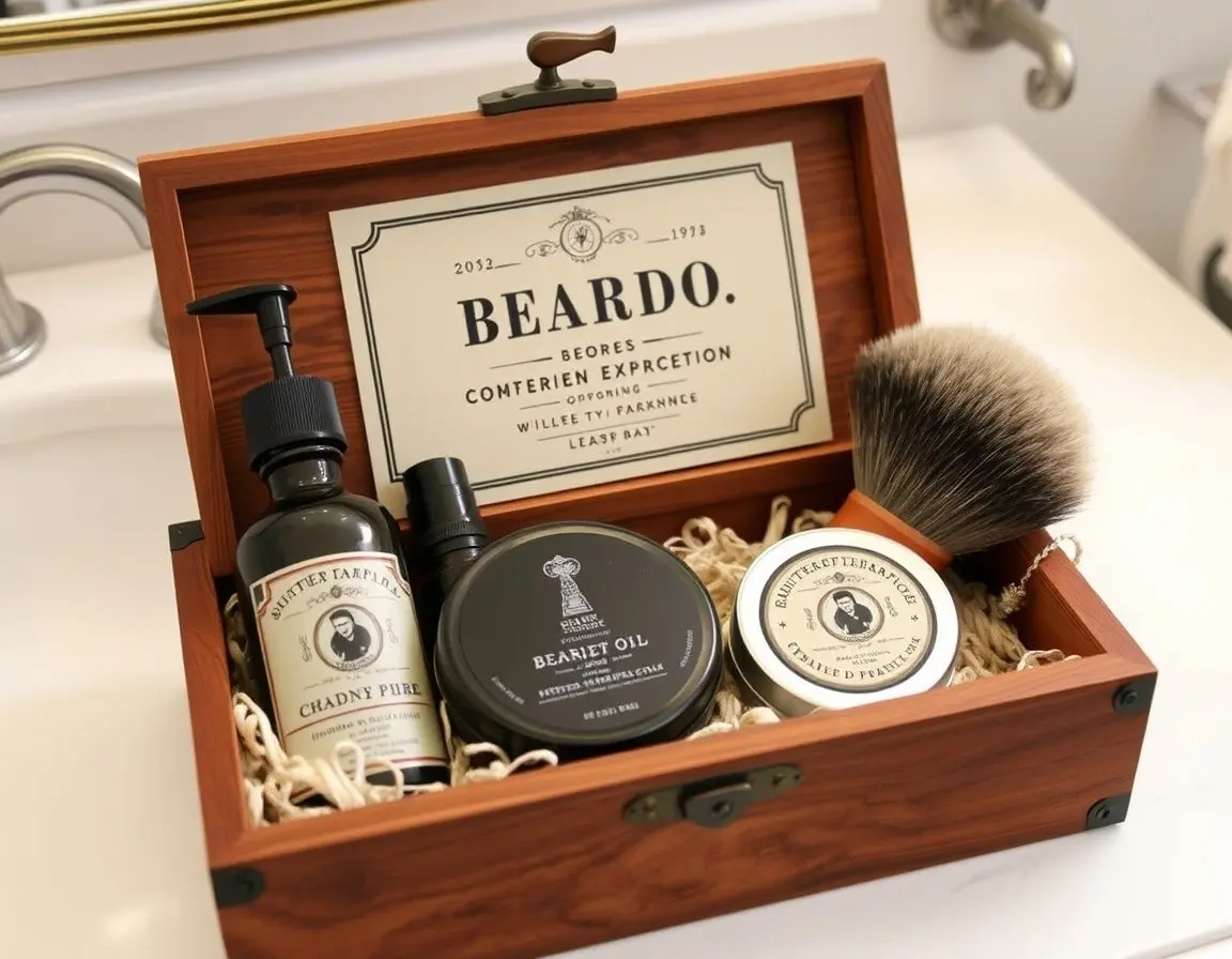 Kit de toilettage pour barbe