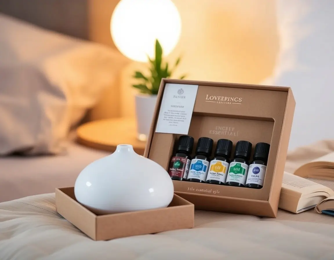 Diffuseur d'huiles essentielles en céramique