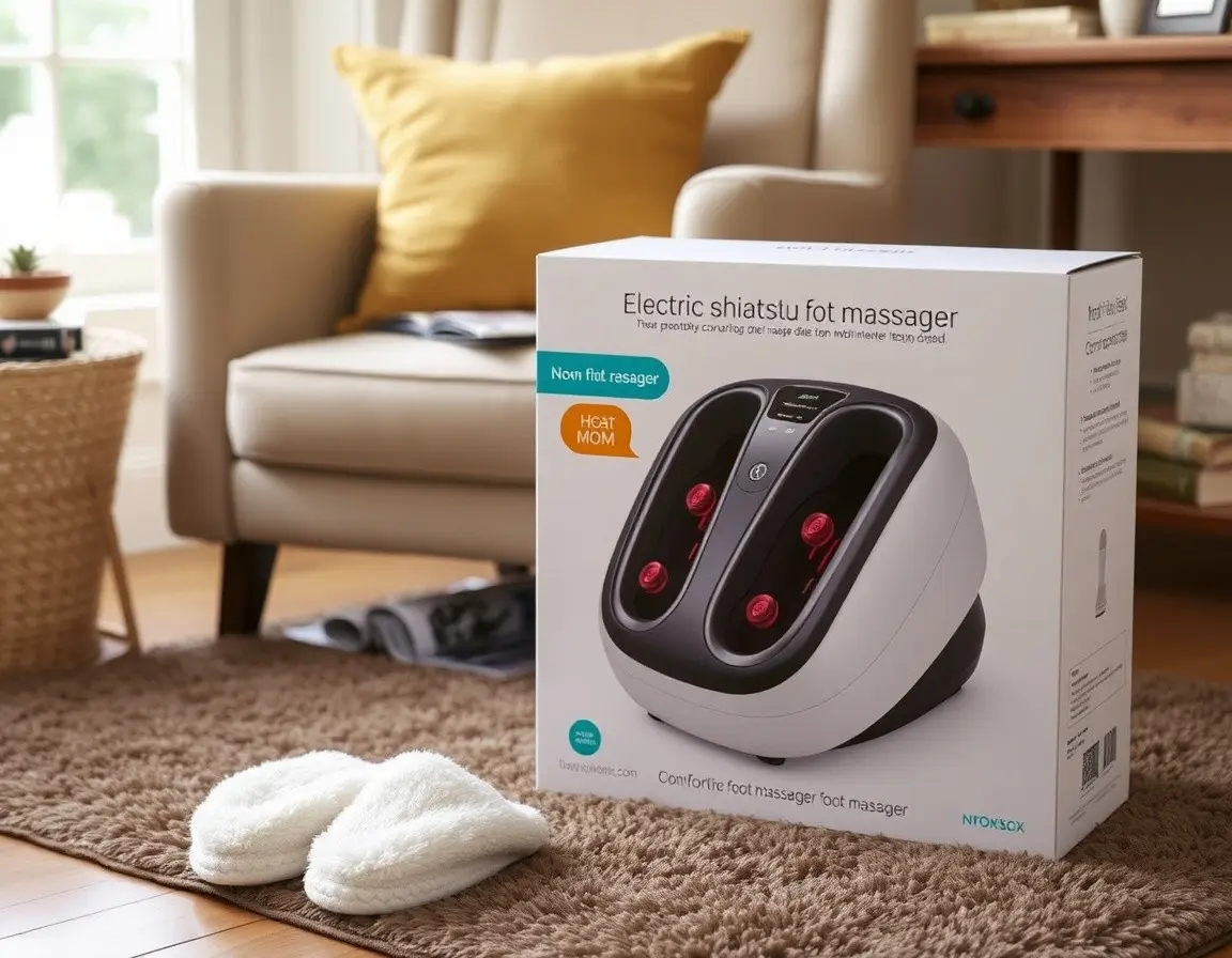 Appareil de massage shiatsu électrique pour les pieds