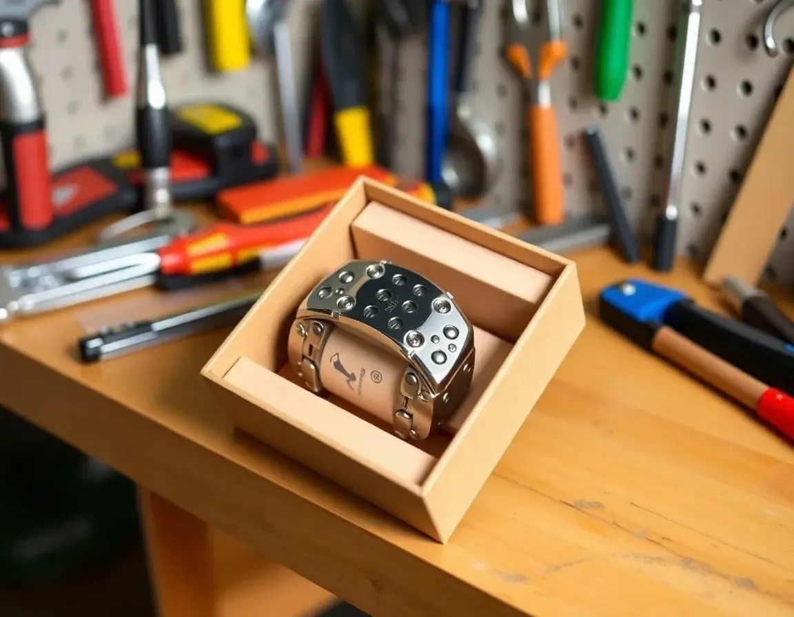 Bracelet magnétique porte-outils