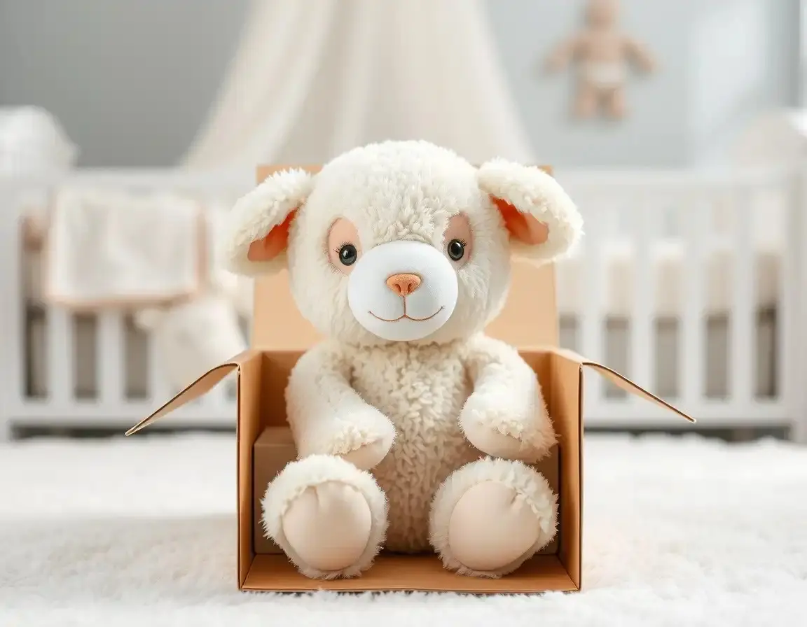 Peluche religieuse Agneau de Dieu