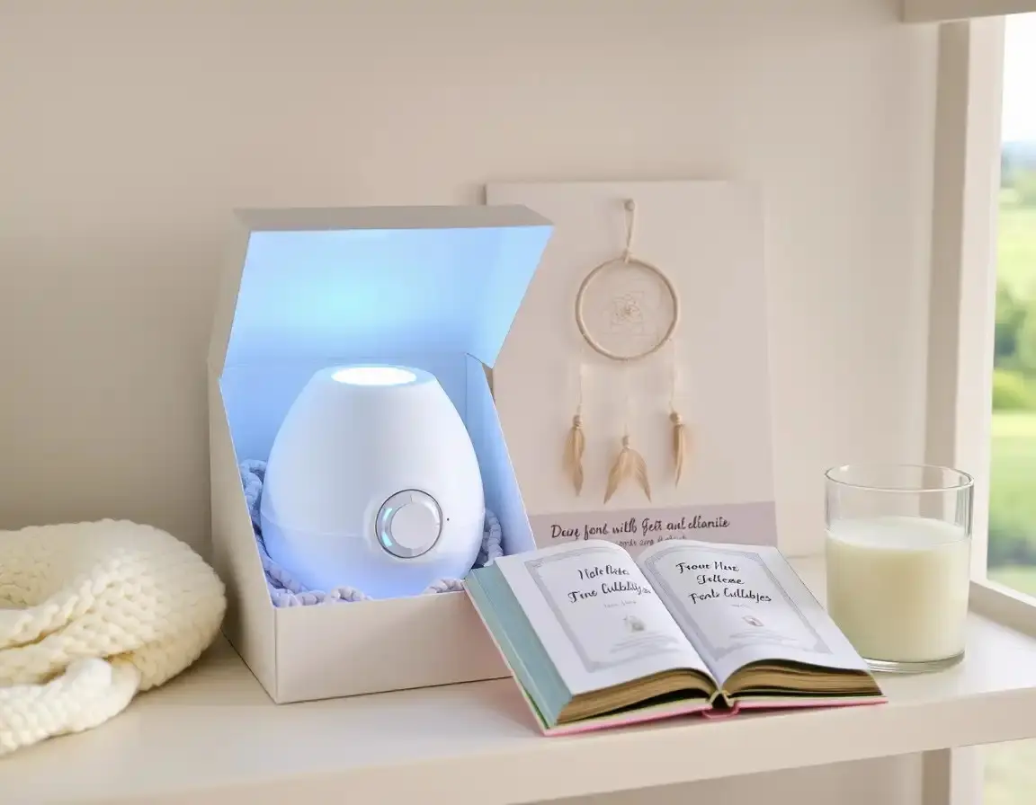 Machine à bruit blanc et veilleuse pour bébé