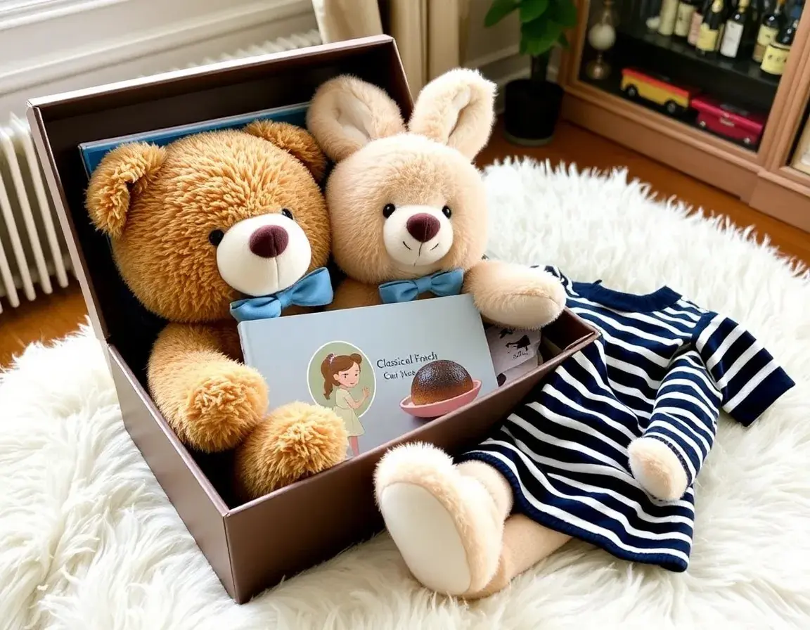 Grande peluche animale douce