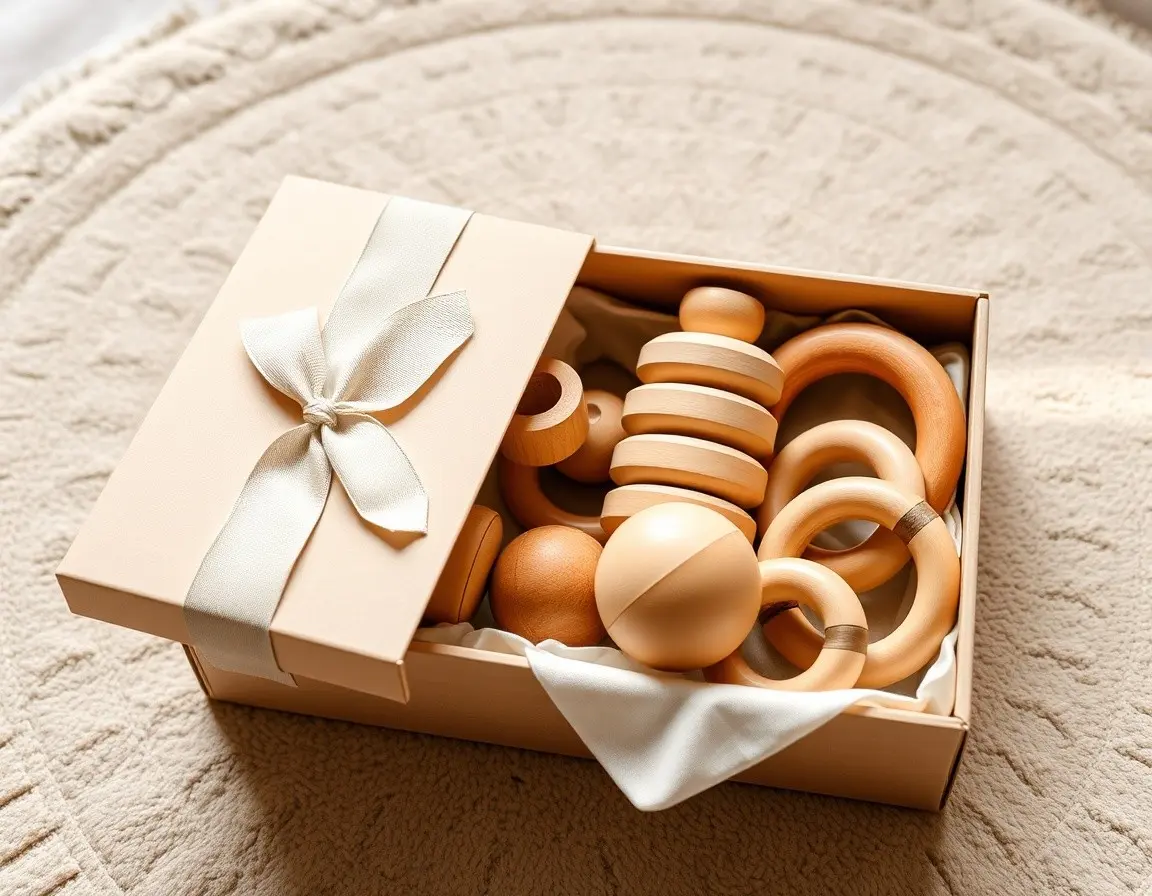 Ensemble de jouets d'activité en bois Montessori pour bébé