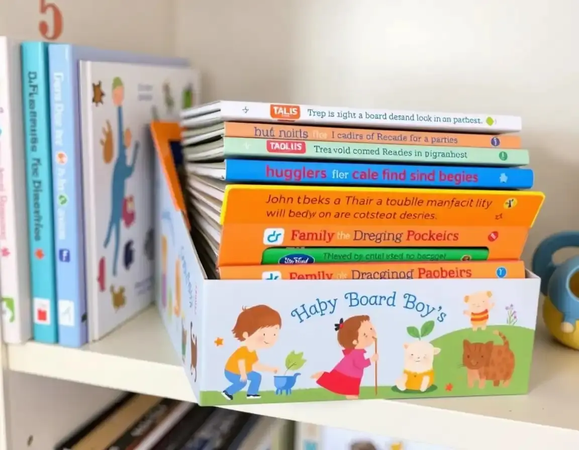 Set de Livres Cartonnés pour Bébé