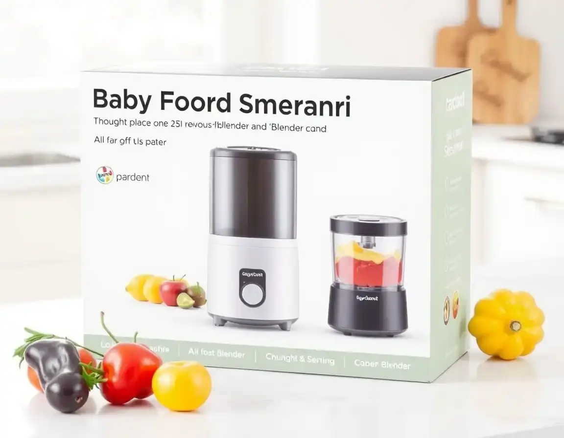 Cuiseur-Mixeur Tout-en-Un pour bébé