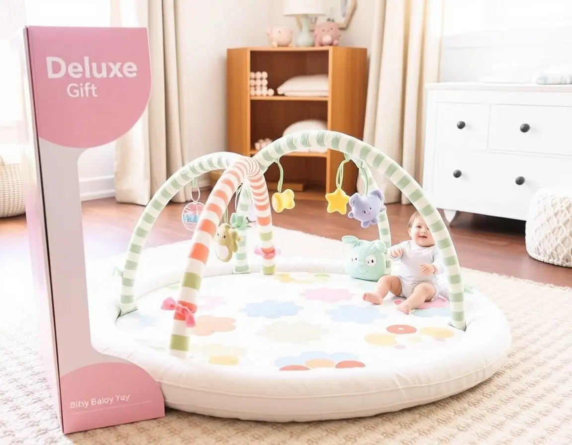 Tapis de Jeu de Luxe pour Bébé
