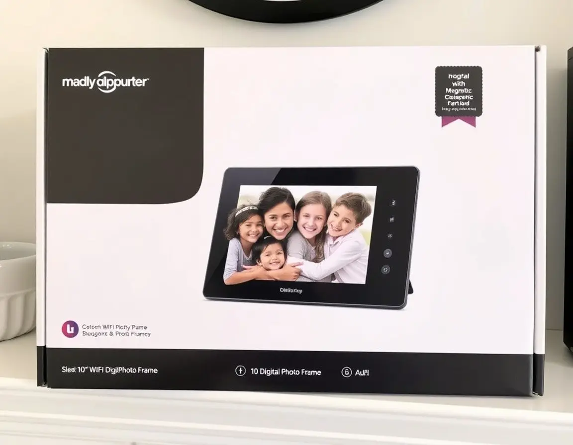 Cadre Photo Numérique WiFi 10 pouces