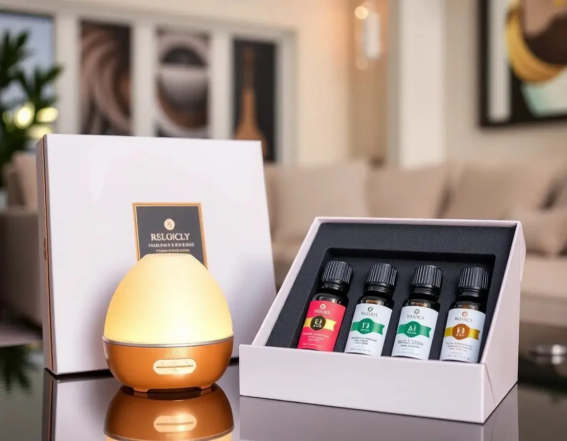 Diffuseur d'Arômes de Luxe et Huiles Essentielles