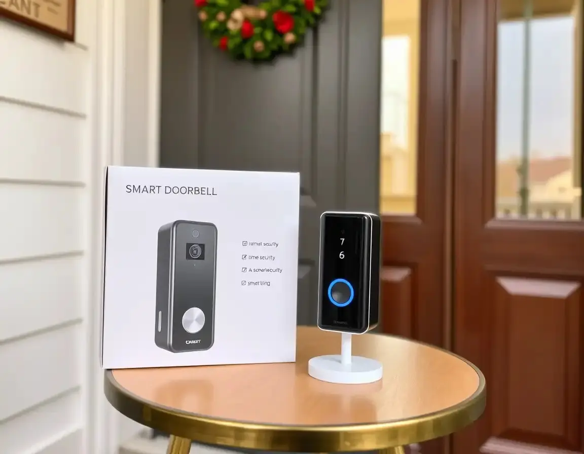 Sonnette Vidéo Intelligente Sans Fil avec Caméra