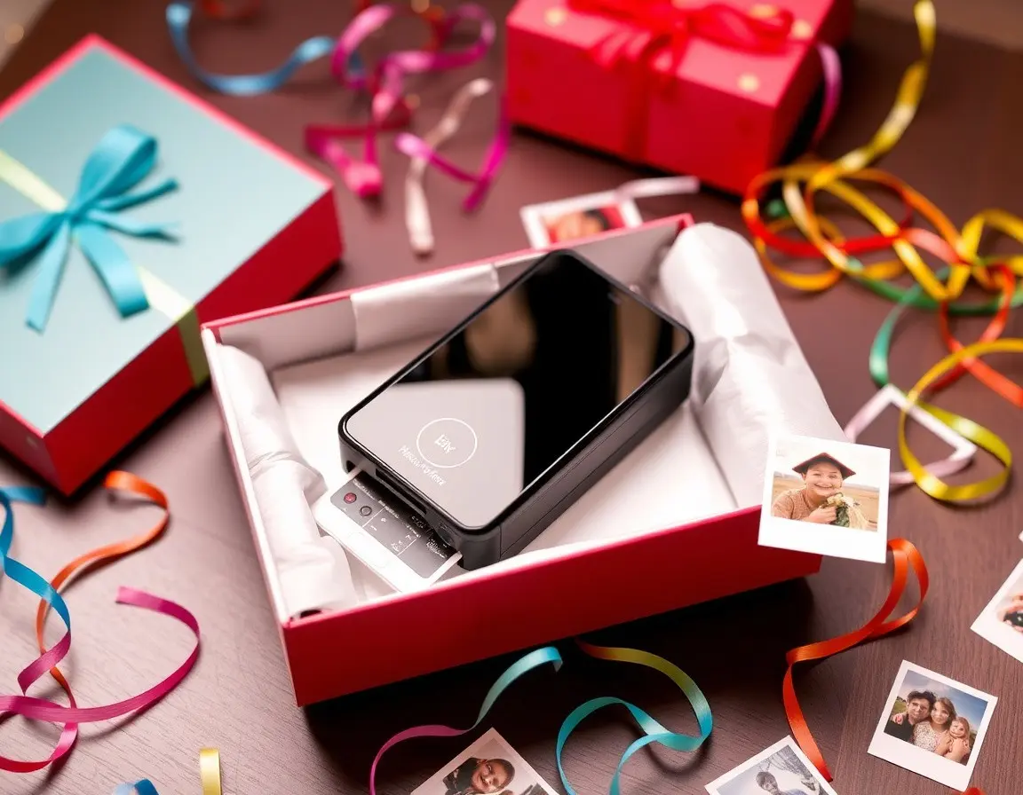 Mini Imprimante Photo Bluetooth Portable