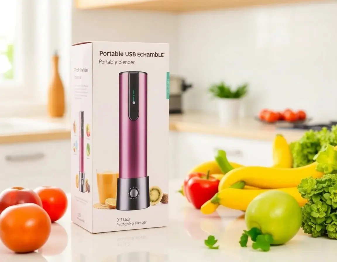 Mélangeur Personnel Rechargeable USB Portable