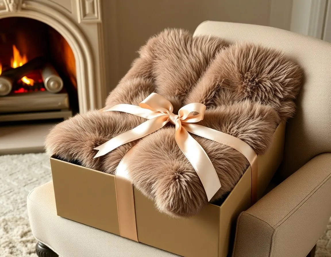 Couverture Ultra-Douce en Fausse Fourrure