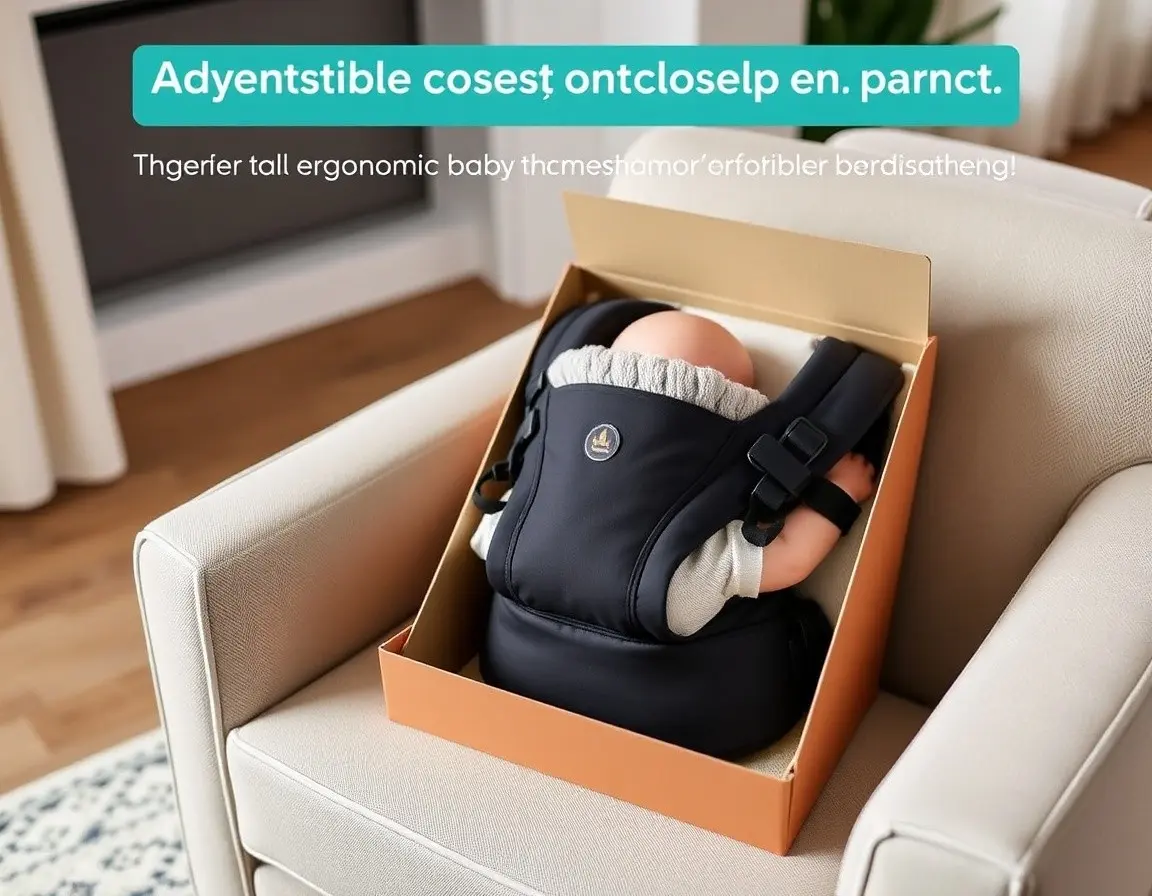 Porte-Bébé Ergonomique Ajustable