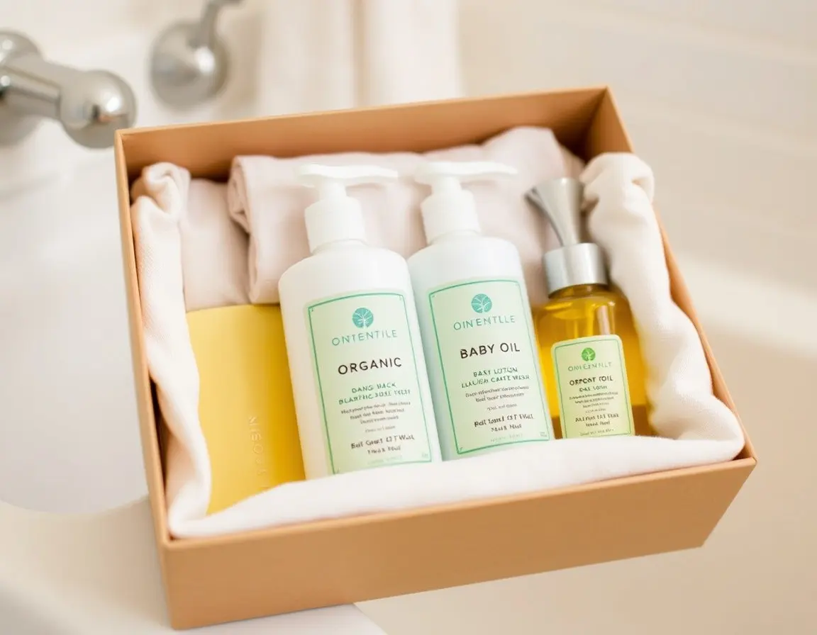 Set de Bain et Lotion Bio pour Bébé