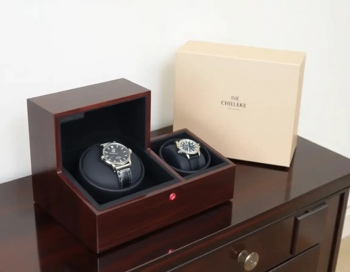 Boîte Remontoir de Montre Automatique pour homme