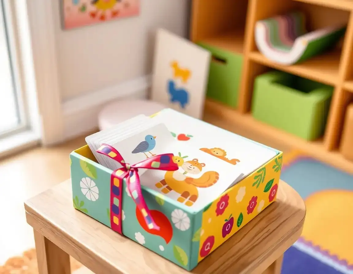 Cartes éducatives pour bébé 1 an