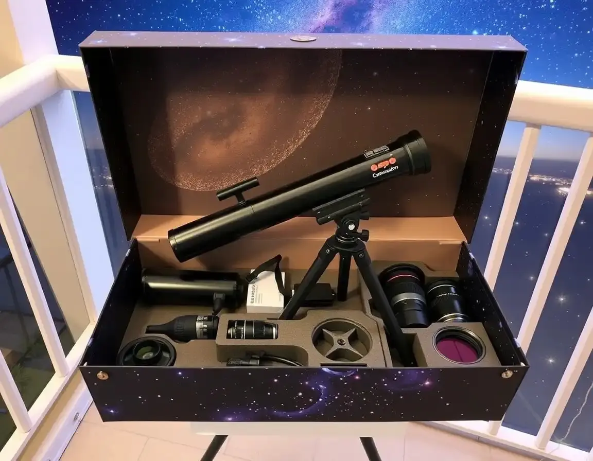 Kit de Télescope Astronomique Débutant