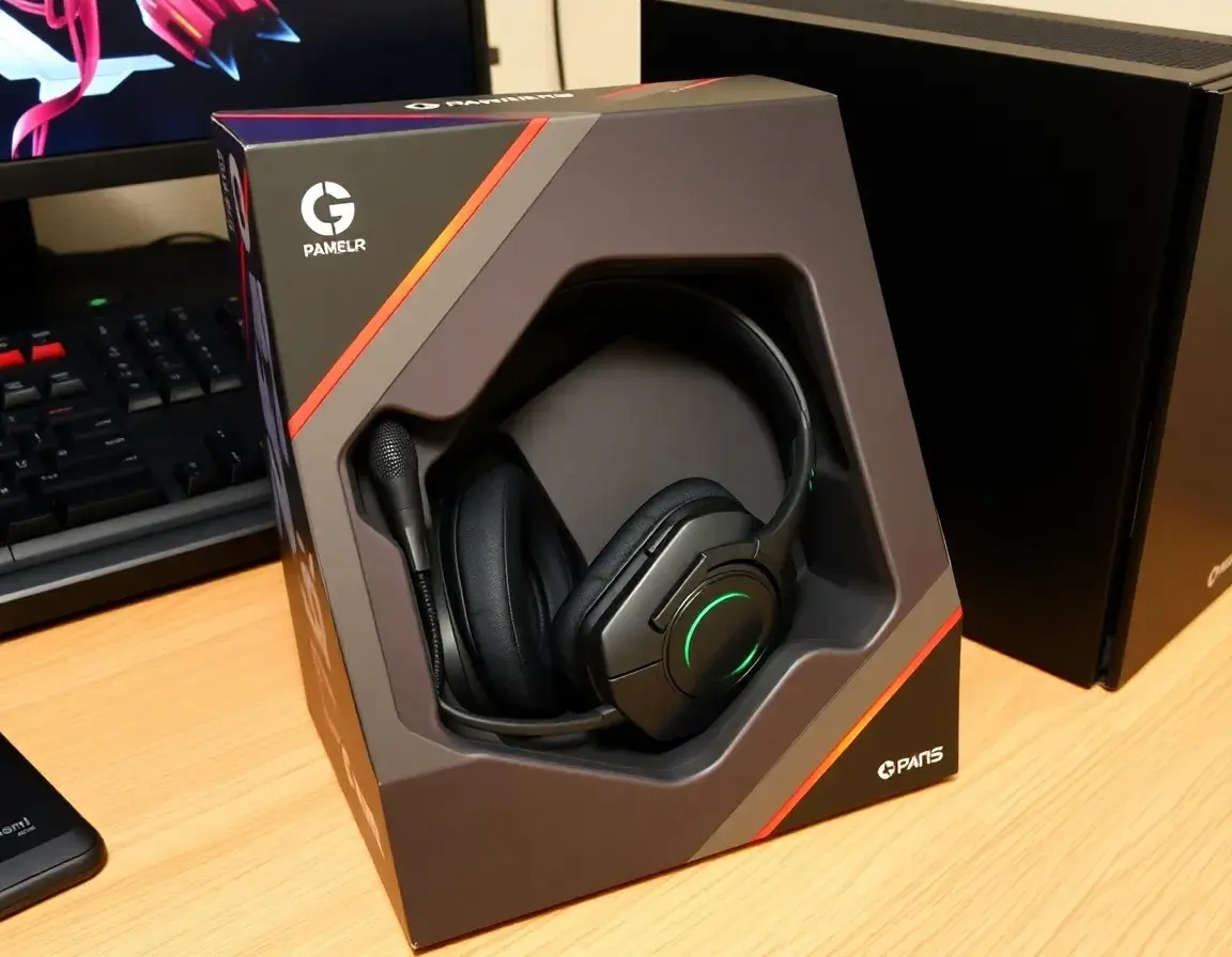 Casque de Jeu avec Microphone pour PC/Console