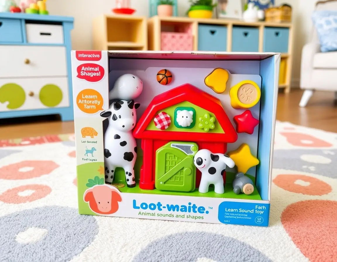 Jouet éducatif interactif Ferme des Animaux