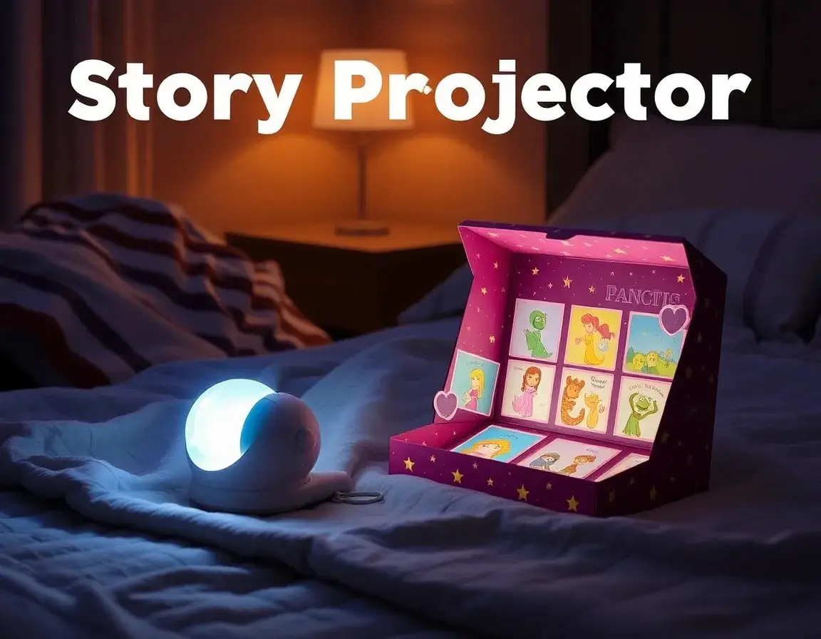Lampe de poche projecteur d'histoires pour enfants