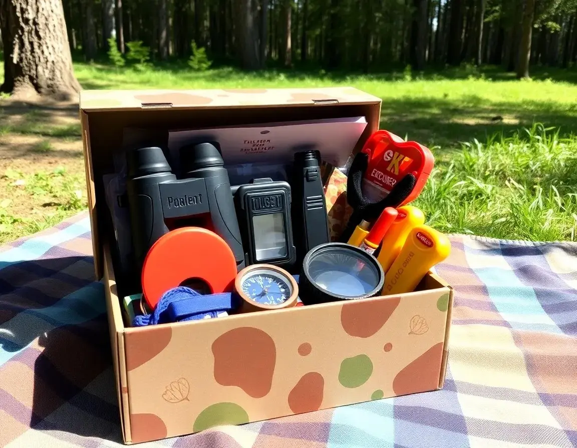 Kit d'aventure d'explorateur pour enfants