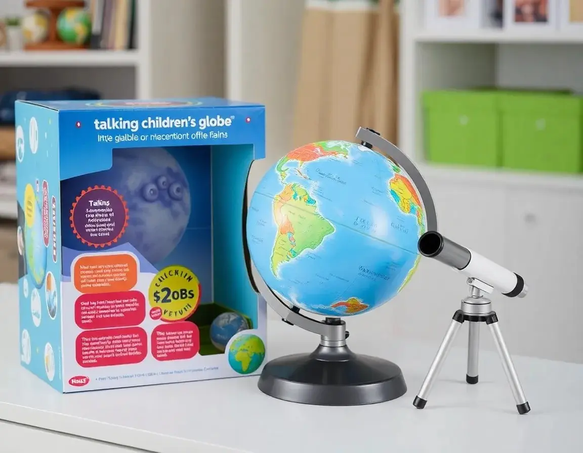 Globe interactif et parlant