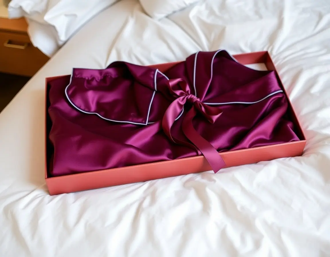 Pyjama en Satin de Soie Luxueux