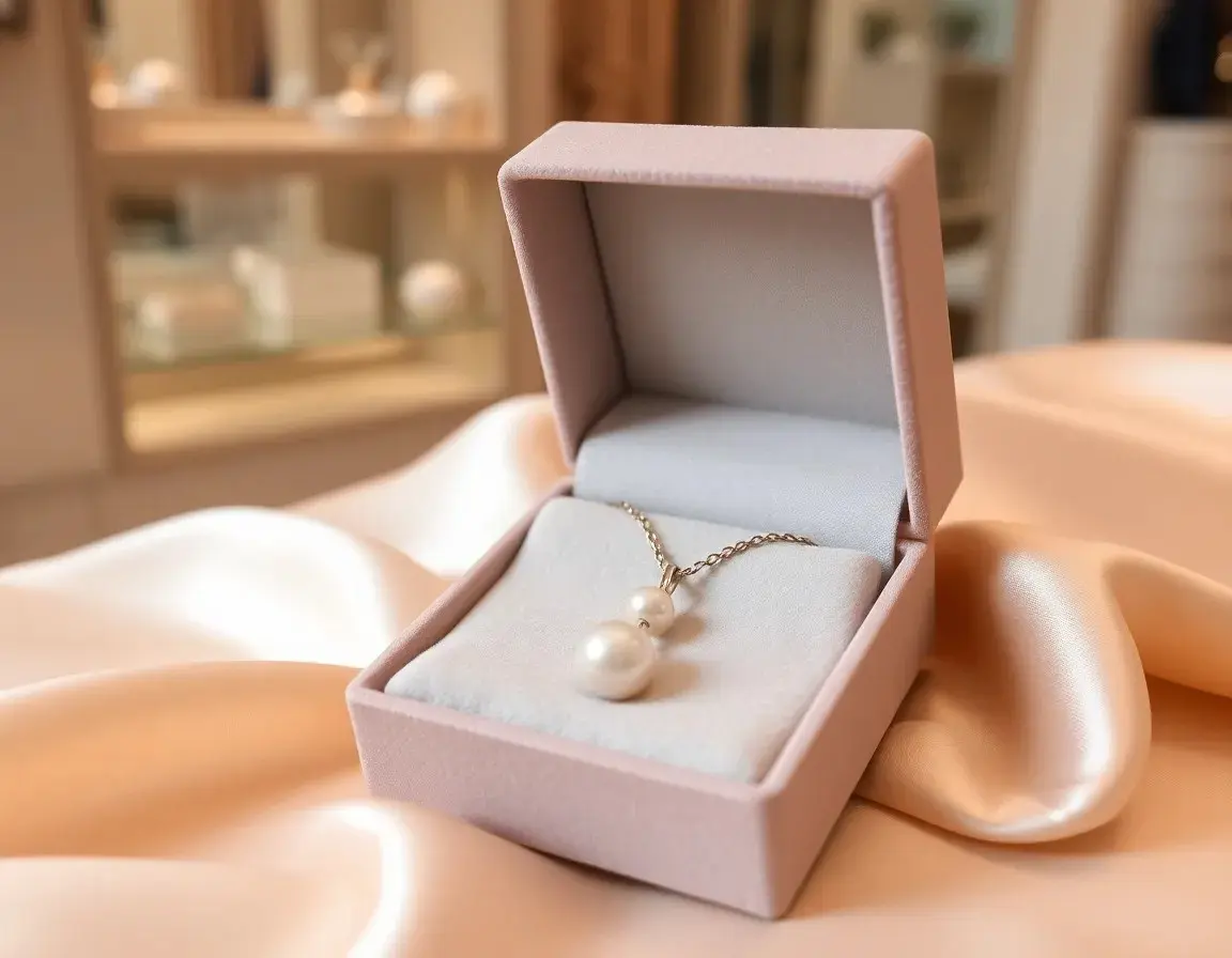 Collier Pendentif Perle