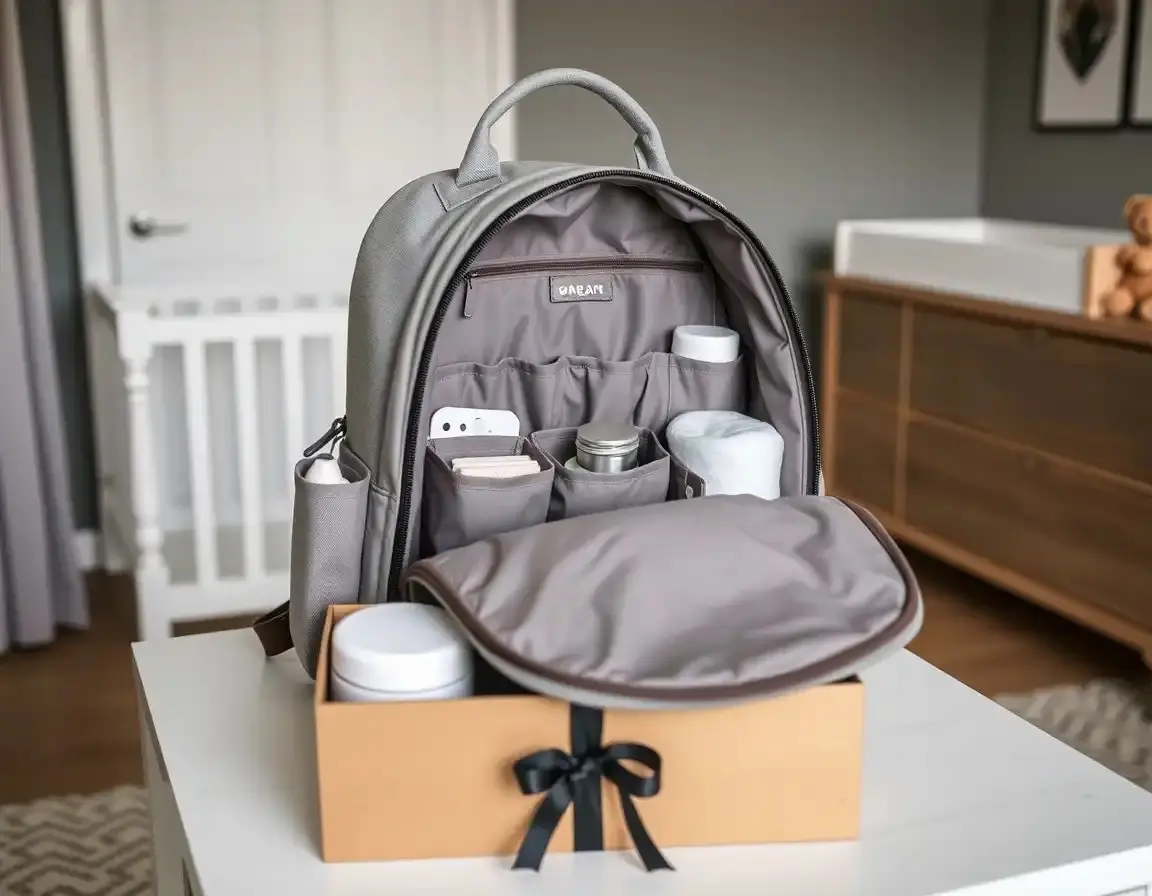 Sac à dos à langer grande capacité