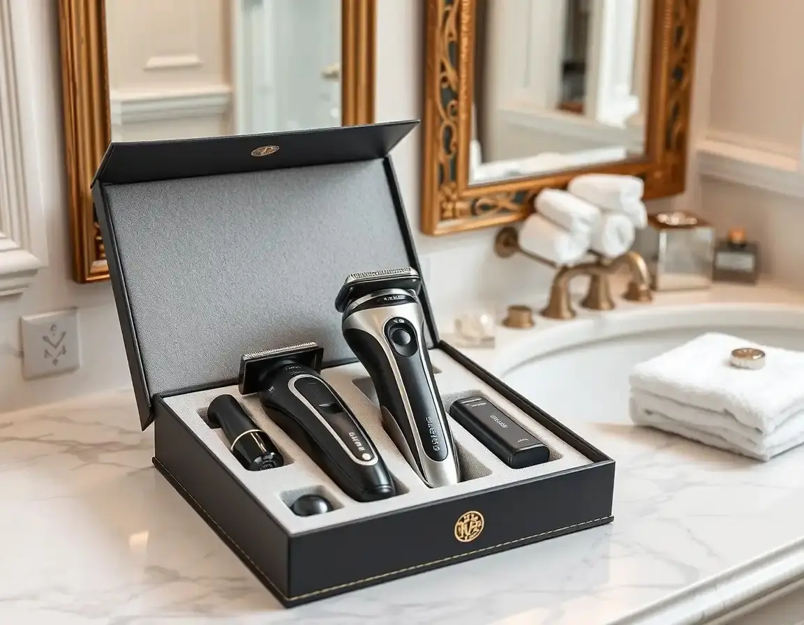 Rasoir Électrique de Luxe pour Homme